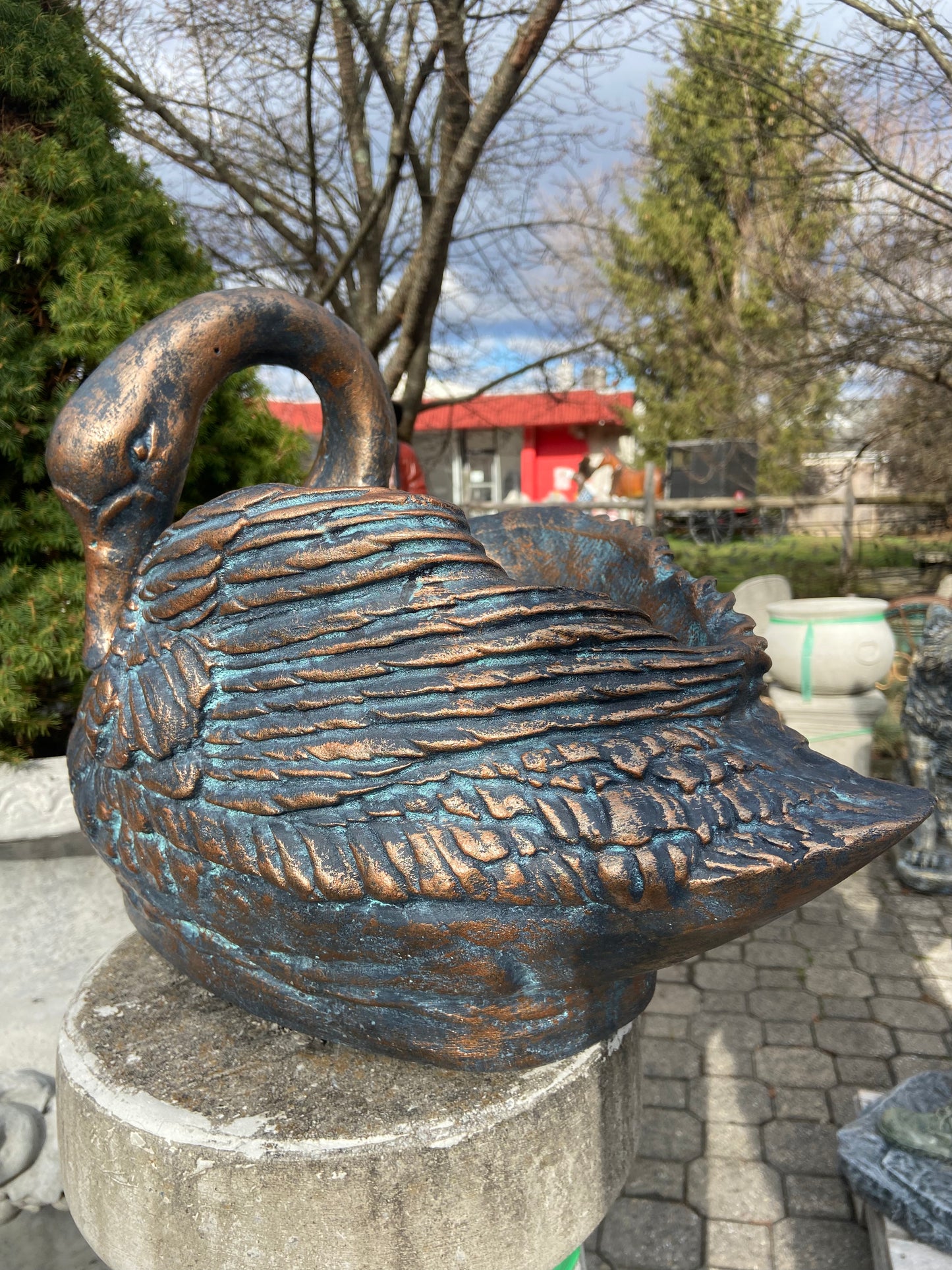 Swan Planter